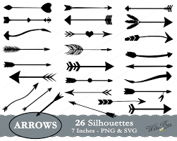 Arrow Svg Arrow Silhouette Tribal Arrows Arrow Clipart Etsy Arrow Silhouette Text Dividers Arrow Clipart