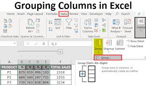 Grouping Columns In Excel How To Enable Grouping Columns