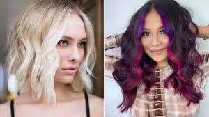 Either way, a middle parting is a great way to frame your face. 10 Middle Part Hairstyles You Re Going To Want To Try Now Hair Com By L Oreal