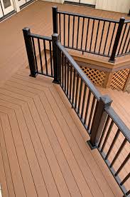 Types of railings for stairs and the best materials for different kinds of staircase railing. Azek Morado 2 Myrtle Beach Building Supply