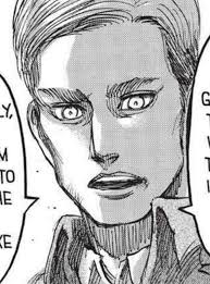 Some of the very few panels in the manga in which Erwin was drawn right  IMO. I'm not very fond of Isayama's art and especially not the way he very  inconsistently draws Erwin. : r/ErwinSmith