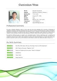 Professionally written free cv examples that demonstrate what to include in your curriculum vitae and how to structure it. Format For Cv More Cv Samples