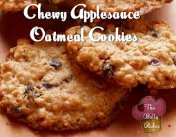 Chewy Applesauce Oatmeal Cookies Thebellyrules Oatmeal Applesauce Cookies Yummy Cookies Oatmeal Cookies