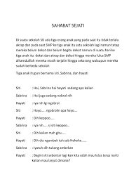 Cerpen Anak Sekolah Sahabat Sejati Pigura
