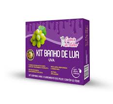 KIT BANHO DE LUA UVA ESSENCIA DA MULHER