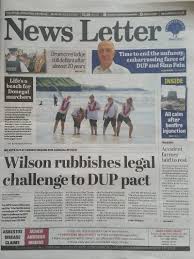Andalucía masters hosted by the sergio garcia foundation. Ni Newspaper Review Bonfires Visa Row And Trampoline Dismay Bbc News