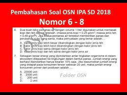 Check spelling or type a new query. Pembahasan Soal Osn Ipa Sd Tahun 2018 Nomor 6 8 Youtube