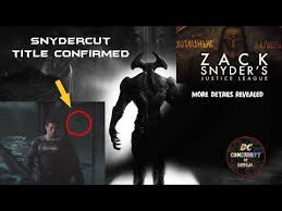 Zack snyder's justice league's full trailer includes joker, darkseid, more history lesson, the knightmare future, and more teases for the snyder cut was widely considered an internet myth for nearly three years (despite clear evidence of its existence) until it was finally confirmed for release on. Pin On Dc Youtube Videos