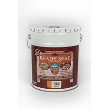 ready seal 5 gal natural cedar exterior wood stain and sealer