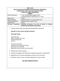 Keterampilan berbahasa lisan tersebut memudahkan peserta didik berkomunikasi dan mengungkapkan ide atau gagasan kepada orang lain. Soal Uas Keterampilan Berbahasa Pdf