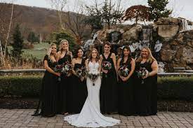Emily And Kevin Wedding At The Falkirk Estate And Country Club Jordan Jankun Photography Hudson Valley Wedding Photographer Oahu Wedding Photographer Hudson Valley Wedding Hudson Valley Wedding Photographer Black Bridesmaid Dresses