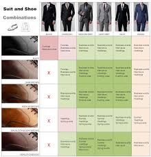 How To Match Shoes With Suit Color Suit And Shoe Color