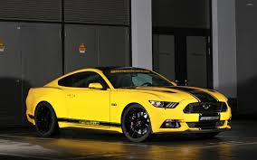 Find over 100+ of the best free yellow car images. 2015 Yellow Geigercars Ford Mustang Gt Side View Wallpaper Car Wallpapers 49993