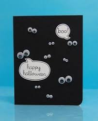 It is very interesting to create the halloween card for your halloween party!! Simple Spooky Halloween Card Ideas Speedy Stamps
