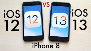 Iphone 8 Ios 13 Vs Ios 12 Comparison Youtube