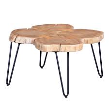 Wabi sabi teak wood antique coffee table. Wood Coffee Table Brabbu Design Forces