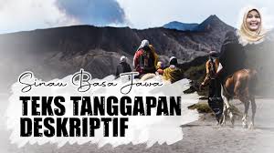 Komunikasi adalah suatu proses penyampaian informasi (pesan, ide, gagasan) dari satu pihak kepada pihak lain. Teks Tanggapan Dheskriptif Sinau Basa Jawa Smp Kelas 7 Youtube
