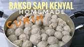 Resep dan cara membuat gule kambing enak gurih dan sedap. Resep Praktis Bakso Daging Kambing Untuk Sahur Anak Youtube