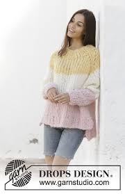 Drops tunic in stocking and garter st in lin. Pin On Knitting