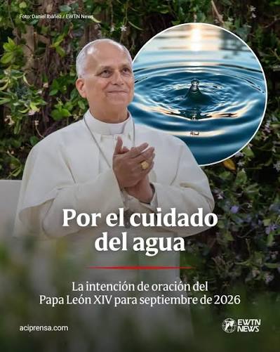 León XIV y el agua
