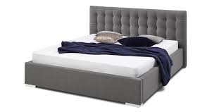 Bett 140 x 200 cm flexx. Bett Mit Bettkasten 140 160 180x200 Grau Polsterbett Mit Stauraum Moebella24