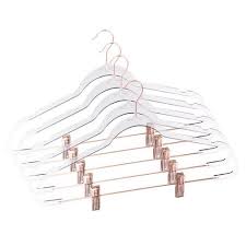 They're made of acrylic and styled with a textured finish for a luxurious look and elegant, streamlined design. Innovation By Closet Complete Completely Clear Space Saving Set Of 10 Chrome Hooks Ultra Thin Acrylic Hangers Invisible Hangers Mimbarschool Com Ng