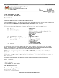 Surat izin orang tua 2. Surat Tawaran F6 Afnan