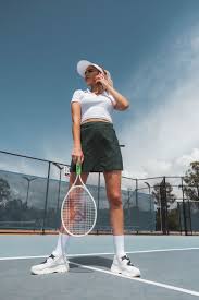 Pomegrante Red Phone Case Tennis Photography Tennis Court Photoshoot Tennis Fashion