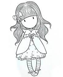 Dibujos De Gorjuss Para Colorear E Imprimir Gratis Dibujos De Las Munecas Santoro Para Descargar Y Pintar Gorjuss Coloring Pages Fabric Painting Digi Stamps
