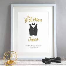 Extend a thank you to someone who's done something special here are thank you gift ideas. Best Man Personalised Thank You Gift By Bird Key Notonthehighstreet Com
