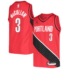 All the best portland trail blazers gear and collectibles are at the lids trail blazers store. Youth Jordan Brand C J Mccollum Red Portland Trail Blazers 2020 21 Swingman Jersey Statement Edition