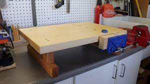 Diy mobile workbench with dewalt dw745. Making A Mini Tabletop Workbench Woodworking Youtube