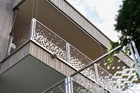 Deck railing codes a variety of styles are allowed as long as the interior sections of the rail don't possess any openings large enough to pass a 4 diameter sphere through. Balcony Railing With Webnet Id Jakob Rope Systems