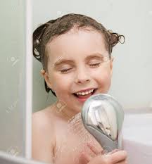 However, if i was in a situation where they had to take a. Beautiful Little Girl Pours The Water From The Shower In A Bathroom Stall Stock Photo Picture And Royalty Free Image Image 50905599