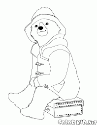 The best printable coloring pages on the web. Coloring Page Paddington Bear