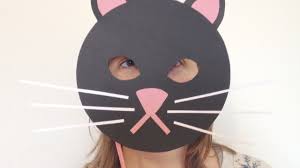 How To Make A Fun Card Cat Mask Diy Crafts Tutorial Guidecentral