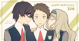 Happy Birthday To Me Meme Konosuba Happy Birthday Mitsuru Darling In The Franxx Darling In The Franxx Darling Anime