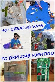 Science Edventures With Kids Habitats Projects Habitat Activities Animal Habitats