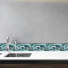 Best match hottest newest rating price. Funlife Waterproof Wall Border Stickers Japanese Style Retro Ukiyoe Tile Sticker Bathroom Kitchen Decorative Wallpaper Borders Wall Stickers Aliexpress