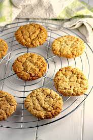 Golden Syrup And Oat Cookies Oat Cookies Oat Biscuit Recipe Oat Cookie Recipe