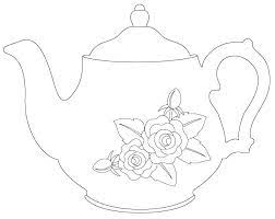 In case you don\'t find what you are. Rose Teapot Coloring Page Jpg Drawing Illustration Art Collectibles Delage Com Br