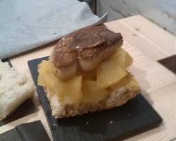Imagen de Montadito de foie con trufa