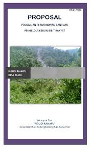 Keinginan kelompok tani kolam sejahtra dalam mengolah kolam ikan sangat besar, bantuan bibit ikan akan sangat bermanfaat bagi kelompok tani kolam sejahtra. Kumpulan Proposal Gratis Contoh Proposal Permohonan Bantuan Pengelola Kebun Bibit Rakyar Kbr