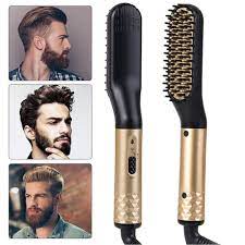 When hair straighteners first came on the market women, (and some men!) all over the world were doing little whoops of joy. Genkent Beard Straightener For Men Hair Beard Straightener Comb 110 240 Voltage 2 Temperature Modes Golden Walmart Com Walmart Com