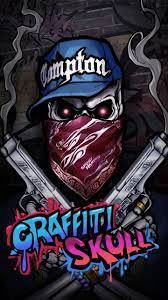 Download Compton Skull Wallpaper By Dragonbreath45 7a Free On Zedge Now Browse Millions Of Popular Rebels Graffiti Wallpaper Skull Wallpaper Graffiti Art