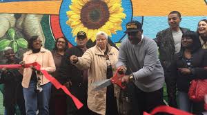 Mural serves as memorial in Community Garden