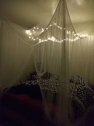 Dreamy Canopy Mosquito Netting From Wish Com And Fairy Lights From Marshalls And Michaels Diy Home Decor Fairy Lights Home Diy