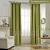 Olive Green Linen Curtains
