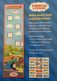 Thomas And Friends Watch Me Grow Growth Chart 15 00
