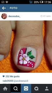 Uñas decoradas de los pies 2020 fáciles. Pin En Unas